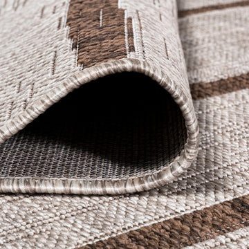 Colonia Berber Stripe Indoor/outdoor Area Rug